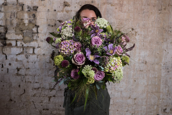 Antique Rose Posy