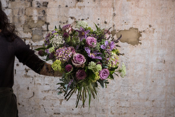 Antique Rose Posy