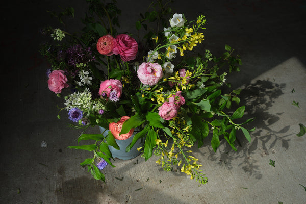 Barn Flower Bucket - Local Delivery or Collect Only