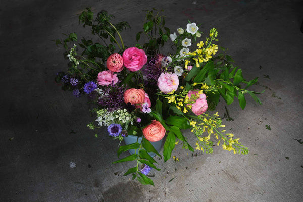 Barn Flower Bucket - Local Delivery or Collect Only