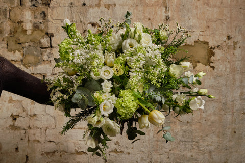 Soft white bouquet