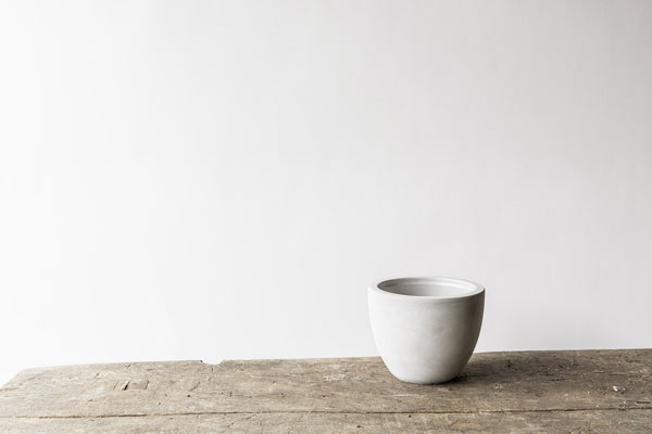 Round Concrete Pot