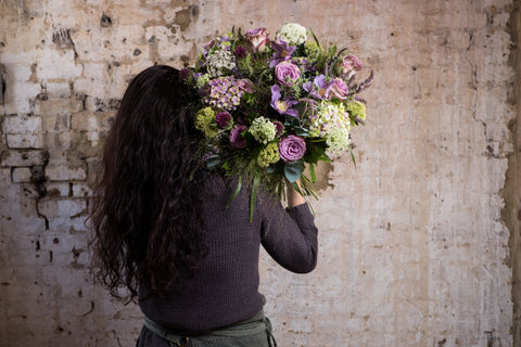 Antique Rose Posy