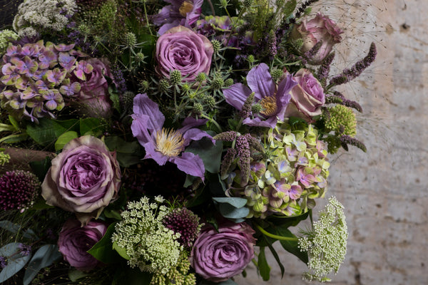 Antique Rose Posy